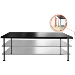 Titan Monitor Stand – 31.25” Height Adjustable Monitor Riser And Desk Shelf– Black – Stand Steady 13 Titan Monitor Stand – 31.25” Height Adjustable Monitor Riser And Desk Shelf– Black – Stand Steady -Quality Furniture Store GUEST ae0e832e 4902 46ec 9060 34f140eeab50