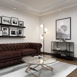 Contemporary Metal Console Table Black - Olivia & May -Quality Furniture Store GUEST ae45fca4 0c60 4264 9288 cb828cff8e93