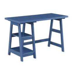 Designs2Go Trestle Desk With Shelves - Breighton Home -Quality Furniture Store GUEST ae99fa3d b1bb 4f8b adb7 cdefd1a7b494