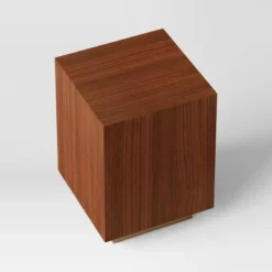 Wood And Metal Plinth Accent Table - Threshold™ -Quality Furniture Store GUEST b0aa5303 be68 469f af51 3993844f9d1c