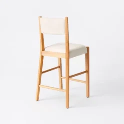 2pk Yalecrest Upholstered Seat And Back With Wood Frame Counter Height Barstools Cream/Natural - Threshold™ Designed With Studio McGee 10 2pk Yalecrest Upholstered Seat And Back With Wood Frame Counter Height Barstools Cream/Natural - Threshold™ Designed With Studio McGee -Quality Furniture Store GUEST b0d26e7a 0445 46ba 94e6 8e3a6b4d65da