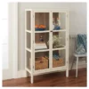 56.2" Hadley Library Cabinet With Glass Shell White - Threshold™ 2 56.2" Hadley Library Cabinet With Glass Shell White - Threshold™ -Quality Furniture Store GUEST b27660bf b767 4281 b125 b4e4c371f513