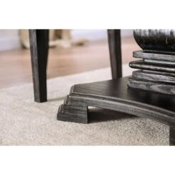 Buckley Round Dining Table White/Black - HOMES: Inside + Out -Quality Furniture Store GUEST b3b14cbc 9360 4892 8cc6 55d562aa5db5