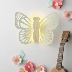 Butterfly Wood Lit Kids' Wall Decor Cream - Pillowfort™ 11 Butterfly Wood Lit Kids' Wall Decor Cream - Pillowfort™ -Quality Furniture Store GUEST b3cbb6e1 bc0c 4879 995b 9742aeb143db