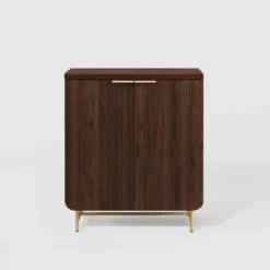 Modern 2 Door Reeded Accent Cabinet - Saracina Home 23 Modern 2 Door Reeded Accent Cabinet - Saracina Home -Quality Furniture Store GUEST b6691c2d 1ade 4410 b6d6 cfe437f5f903