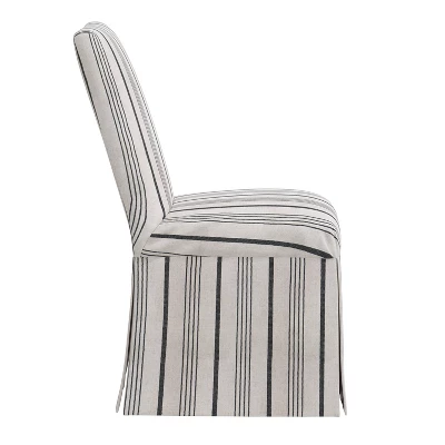 James Slipcover Armless Dining Chair - Skyline Furniture 4 James Slipcover Armless Dining Chair - Skyline Furniture - Image 2