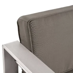 Cape Coral 5pc Aluminum And MGO Seating Set With Fire Table Khaki/Light Gray - Christopher Knight Home 27 Cape Coral 5pc Aluminum And MGO Seating Set With Fire Table Khaki/Light Gray - Christopher Knight Home -Quality Furniture Store GUEST b832f58a af91 41b0 b138 f727a629a595