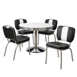 5pc Raleigh Retro Dining Set - Buylateral -Quality Furniture Store GUEST b9ecefab 0d39 4c2c 9f09 ede3db3d02fa