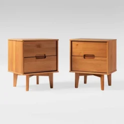 Mid-Century Modern Wood Nightstand - Saracina Home 37 Mid-Century Modern Wood Nightstand - Saracina Home -Quality Furniture Store GUEST ba155c5a 2d30 4a7d a041 aa93a2472c72