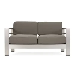 Cape Coral 5pc Aluminum And MGO Seating Set With Fire Table Khaki/Light Gray - Christopher Knight Home 18 Cape Coral 5pc Aluminum And MGO Seating Set With Fire Table Khaki/Light Gray - Christopher Knight Home -Quality Furniture Store GUEST ba32cccb a3a9 441f 87f5 cb1c409c9ccb
