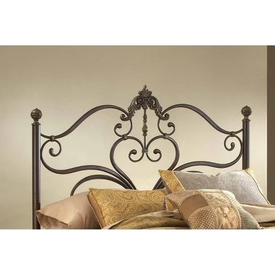 Newton Bed With Rails - Antique Brown (Queen) - Hillsdale Furniture 4 Newton Bed With Rails - Antique Brown (Queen) - Hillsdale Furniture - Image 2
