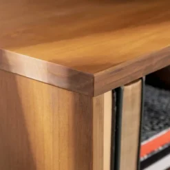 Cara Mid-Century Modern 3 Drawer TV Stand For TVs Up To 65" - Saracina Home 28 Cara Mid-Century Modern 3 Drawer TV Stand For TVs Up To 65" - Saracina Home -Quality Furniture Store GUEST c0771c8f 1199 4b9d aa3f 8f005f897cbe