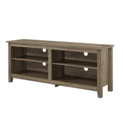 Transitional 4 Cubby Wood Open Storage TV Stand For TVs Up To 65"- Saracina Home 31 Transitional 4 Cubby Wood Open Storage TV Stand For TVs Up To 65"- Saracina Home -Quality Furniture Store GUEST c0aba6c0 bbb4 4e90 83a5 3c73b3261eaf
