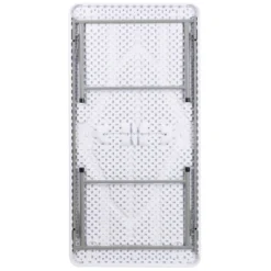 Flash Furniture 4.93-Foot Kid's Granite White Plastic Folding Table -Quality Furniture Store GUEST c1988e5a f1dc 4439 ade1 331192093d40