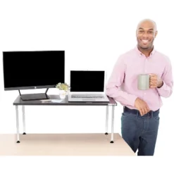Titan Monitor Stand – 31.25” Height Adjustable Monitor Riser And Desk Shelf– Black – Stand Steady 12 Titan Monitor Stand – 31.25” Height Adjustable Monitor Riser And Desk Shelf– Black – Stand Steady -Quality Furniture Store GUEST c4af25ed a493 40d5 b9b9 7646cc998dc1