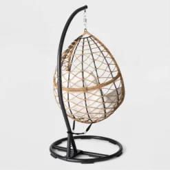 Britanna Patio Hanging Egg Chair - Natural - Opalhouse™ -Quality Furniture Store GUEST c4bd566e 91c6 4884 8a0e b0fad9b51e63