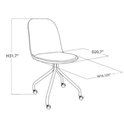 Rolling Kids' Desk Chair - Pillowfort™ -Quality Furniture Store GUEST c506529f 509a 4830 adac 351a76fbb9d6