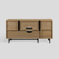 Modern Reeded Door Extendable TV Stand For TVs Up To 50" - Saracina Home -Quality Furniture Store GUEST c5b6f26d e17f 43c5 b338 9eae1f33e57d