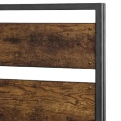 Queen Urban Chic Metal And Wood Plank Bed Brown - Saracina Home 12 Queen Urban Chic Metal And Wood Plank Bed Brown - Saracina Home -Quality Furniture Store GUEST c5d1297f 85aa 4822 af1e 1303eb054e5b