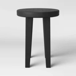 Woodland Carved Wood Accent Table - Black - Threshold -Quality Furniture Store GUEST c81a09d3 1741 4f8f 8822 8ba23599b9d6
