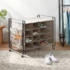 4 Tier Rolling Cubby Shoe Rack Gray - Brightroom™ 2 4 Tier Rolling Cubby Shoe Rack Gray - Brightroom™ -Quality Furniture Store GUEST c84e632b bc1b 4b36 8081 bad0a49f3a0c