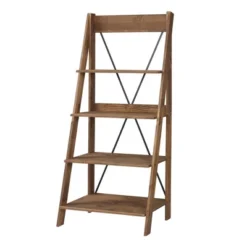 68.25" Boho 4 Tier Solid Wood Ladder Bookshelf Plant Stand - Saracina Home -Quality Furniture Store GUEST c869c4b2 7d23 4772 9ba1 7d8e83863675
