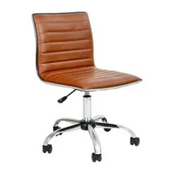 Emma And Oliver Low Back Designer Armless Ribbed Swivel Task Office Chair -Quality Furniture Store GUEST c95919a7 6736 4923 9f6b 28502bad4e52