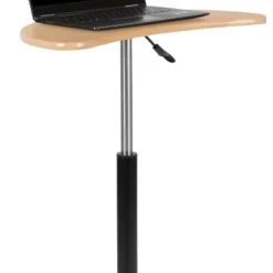 Emma And Oliver Sit To Stand Mobile Laptop Computer Desk - Portable Rolling Standing Desk -Quality Furniture Store GUEST cda985ec f7c8 46f9 911a cb46266586b8