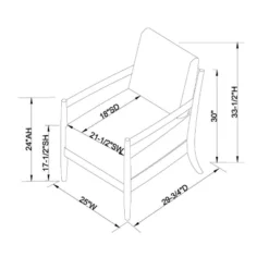 Park Valley Ladder Back Wood Arm Accent Chair - Threshold™ Designed With Studio McGee 15 Park Valley Ladder Back Wood Arm Accent Chair - Threshold™ Designed With Studio McGee -Quality Furniture Store GUEST ce32bc3c bd47 42a8 bac8 4fae9f0aa812