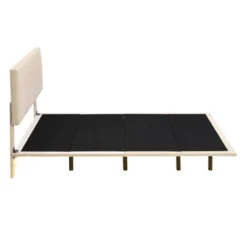 Queen Size Upholstered Floating Velvet Platform Bed With Sensor Light And Headboard-ModernLuxe 18 Queen Size Upholstered Floating Velvet Platform Bed With Sensor Light And Headboard-ModernLuxe -Quality Furniture Store GUEST cf0a89fe daf7 4def 9d54 ed6842e7e25e