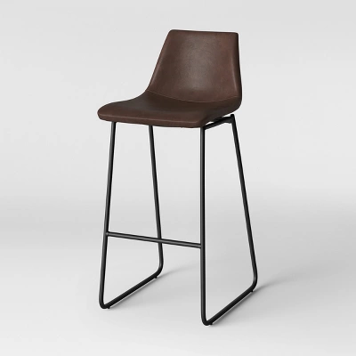 Bowden Faux Leather Barstool - Threshold™ 4 Bowden Faux Leather Barstool - Threshold™ - Image 2