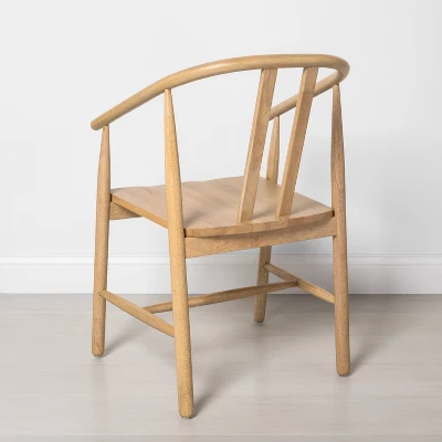 Sculpted Wood Dining Chair - Hearth & Hand™ With Magnolia 5 Sculpted Wood Dining Chair - Hearth & Hand™ With Magnolia - Image 3
