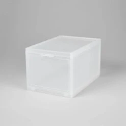 Small Stackable Bins Front Opening Clear Plastic - Brightroom™ 10 Small Stackable Bins Front Opening Clear Plastic - Brightroom™ -Quality Furniture Store GUEST d14984ec d883 4043 91a2 cad190d9ba3c
