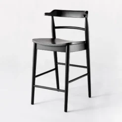 Kaysville Curved Back Wood Counter Height Barstool - Threshold™ Designed With Studio McGee -Quality Furniture Store GUEST d21e6bf0 f7dc 462d b6fb 696cfe37d8fe