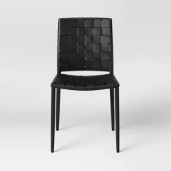 Wellfleet Woven Leather Metal Base Dining Chair - Threshold™ 11 Wellfleet Woven Leather Metal Base Dining Chair - Threshold™ -Quality Furniture Store GUEST d277a128 5ebe 419f 8c46 04f8da2a89bf