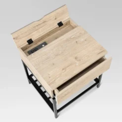 Loring End Table With Charging Station - Threshold™ -Quality Furniture Store GUEST d4b23323 607f 4bd3 9988 eaac3936810f