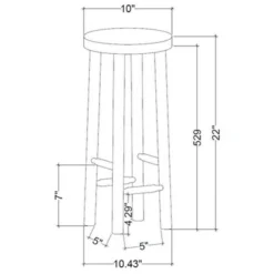 Shaker Drink Side Table - Hearth & Hand™ With Magnolia -Quality Furniture Store GUEST d6483bd4 90fe 41ed b437 704e9c9fba60