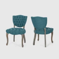 Set Of 2 Crosswind Tufted Dining Chair - Christopher Knight Home -Quality Furniture Store GUEST d71453d0 5381 4a2d a20e a73ab614ee5e