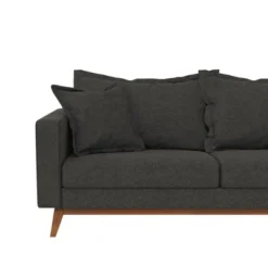 Maryan Pillowback Wood Stretcher Sofa Gray Linen - Room & Joy 19 Maryan Pillowback Wood Stretcher Sofa Gray Linen - Room & Joy -Quality Furniture Store GUEST da265011 62e5 4fb0 855f b56065792a88