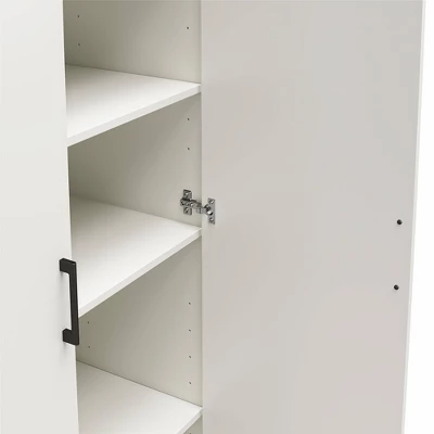 36" Vario 2 Door Wide Storage Cabinet White - Room & Joy 10 36" Vario 2 Door Wide Storage Cabinet White - Room & Joy - Image 8