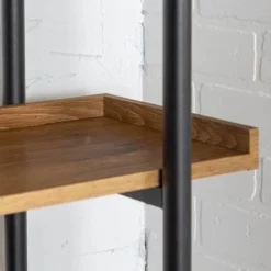 68" 5 Tray Shelf Urban Pipe X Back Bookshelf - Saracina Home -Quality Furniture Store GUEST dc48e521 6f15 4188 bc6b c363538622f2