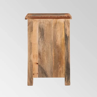 Wittwer Distressed End Table Brown - Christopher Knight Home 8 Wittwer Distressed End Table Brown - Christopher Knight Home - Image 6