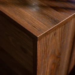 2 Door Mid-Century Modern Wood Storage TV Stand For TVs Up To 80" - Saracina Home -Quality Furniture Store GUEST dcc7ec40 66c1 454c b043 5249f5c04454