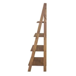 68.25" Boho 4 Tier Solid Wood Ladder Bookshelf Plant Stand - Saracina Home -Quality Furniture Store GUEST dcebb02b ce9e 4efa aa43 b3b4bbe0ac56