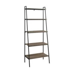 72" Open Storage Ladder Bookshelf - Saracina Home -Quality Furniture Store GUEST dddf099f c715 4168 ae74 2f35cfd732ba