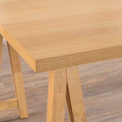 71" Sabine Rectangular Farmhouse Wood Dining Table - Christopher Knight Home 4 71" Sabine Rectangular Farmhouse Wood Dining Table - Christopher Knight Home - Image 2