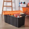 38gal Halloween Heavy Duty Storage Tote Orange Lid - Brightroom™ -Quality Furniture Store GUEST e51f53d2 b7fb 4adc ba77 3b1a8073fe0c