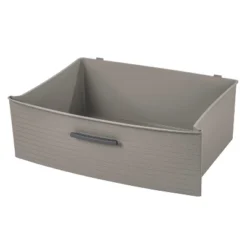 3 Drawer Wide Tower Dark Gray - Brightroom™: Plastic Storage Drawers, Portable Universal Storage, No Assembly Required -Quality Furniture Store GUEST e5ebd646 dae5 4c76 9bd8 b066aa5c5b35