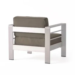 Cape Coral 5pc Aluminum And MGO Seating Set With Fire Table Khaki/Light Gray - Christopher Knight Home 19 Cape Coral 5pc Aluminum And MGO Seating Set With Fire Table Khaki/Light Gray - Christopher Knight Home -Quality Furniture Store GUEST e66e5e20 9d23 40cd 8786 523d86b275d2