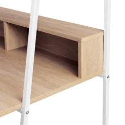 36" Writing Desk With Open Storage Ladder Bookshelf - Saracina Home -Quality Furniture Store GUEST e6b06f69 3c40 4d14 89cd a621a54542e1